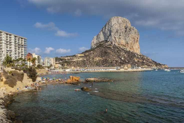 Apartment With Sea View Pool & Private Parking Calpe Buitenkant foto