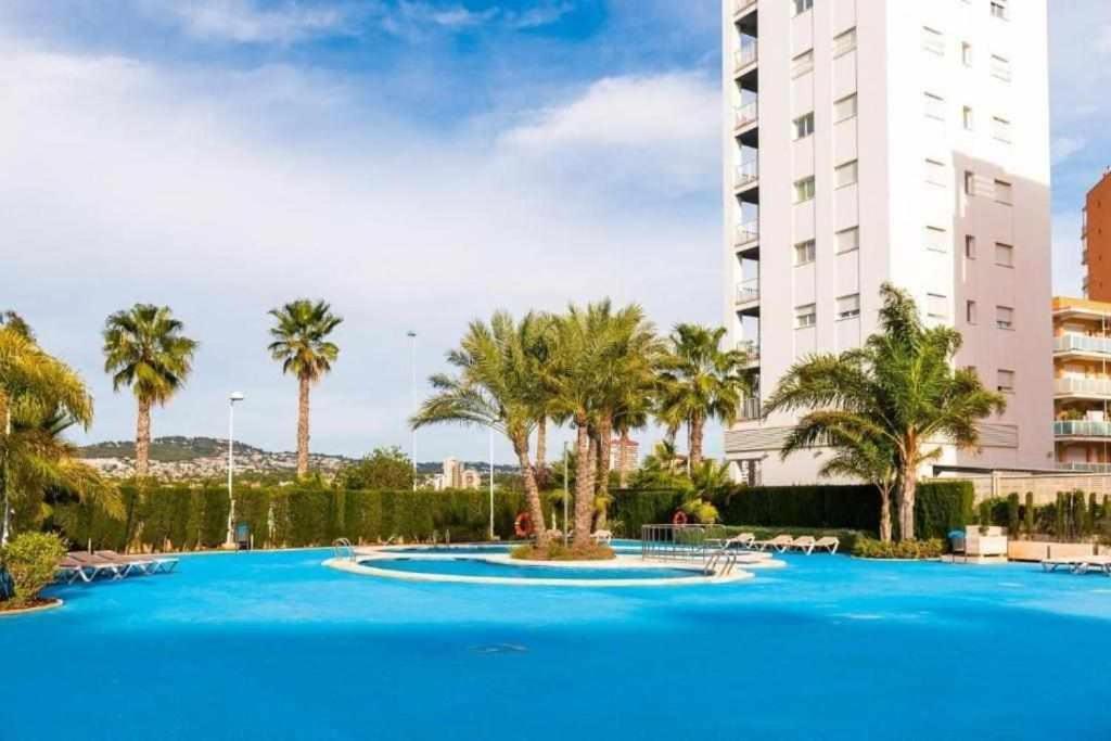 Apartment With Sea View Pool & Private Parking Calpe Buitenkant foto