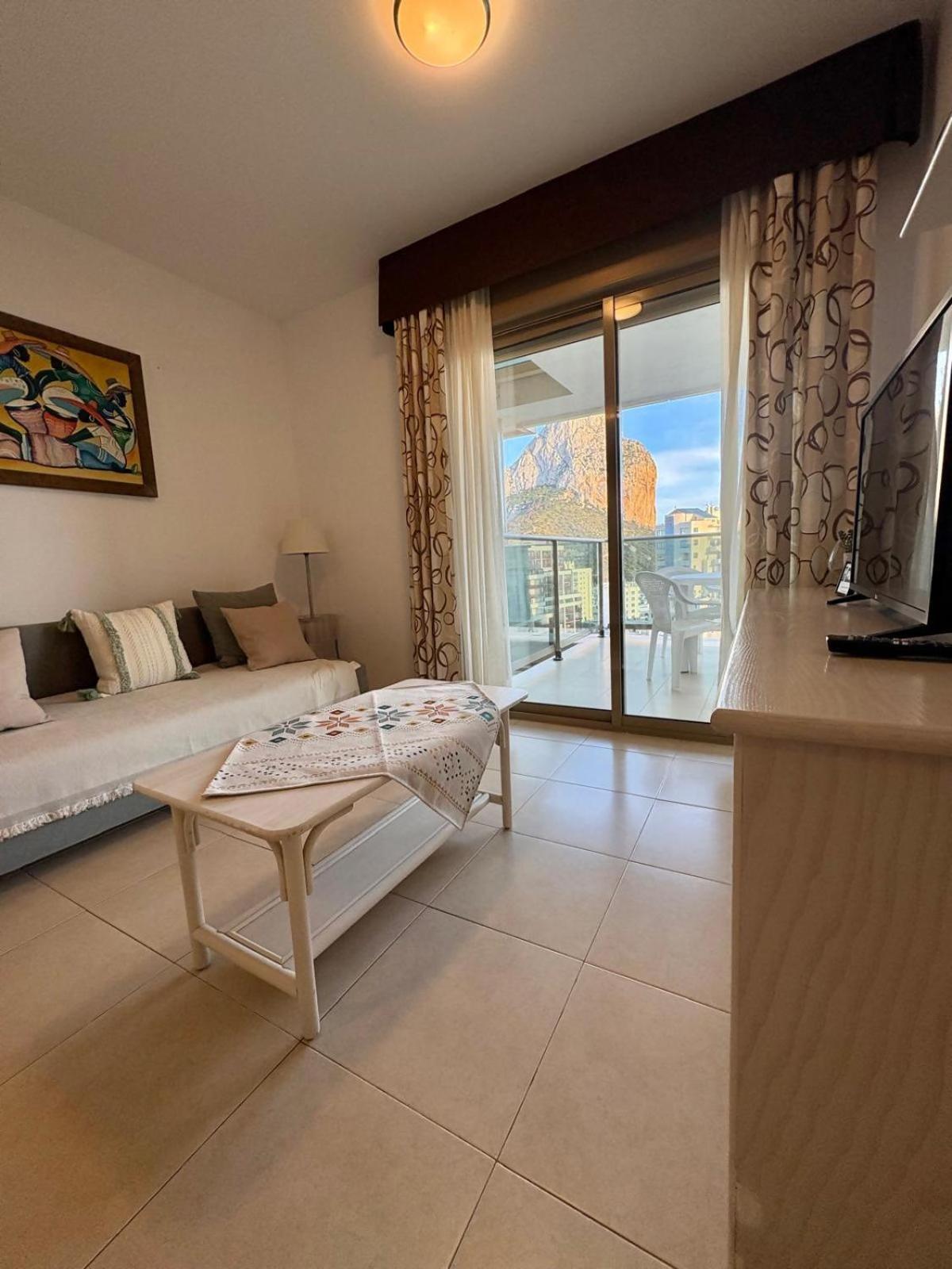 Apartment With Sea View Pool & Private Parking Calpe Buitenkant foto
